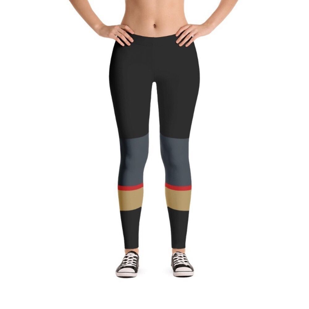 Golden knights leggings